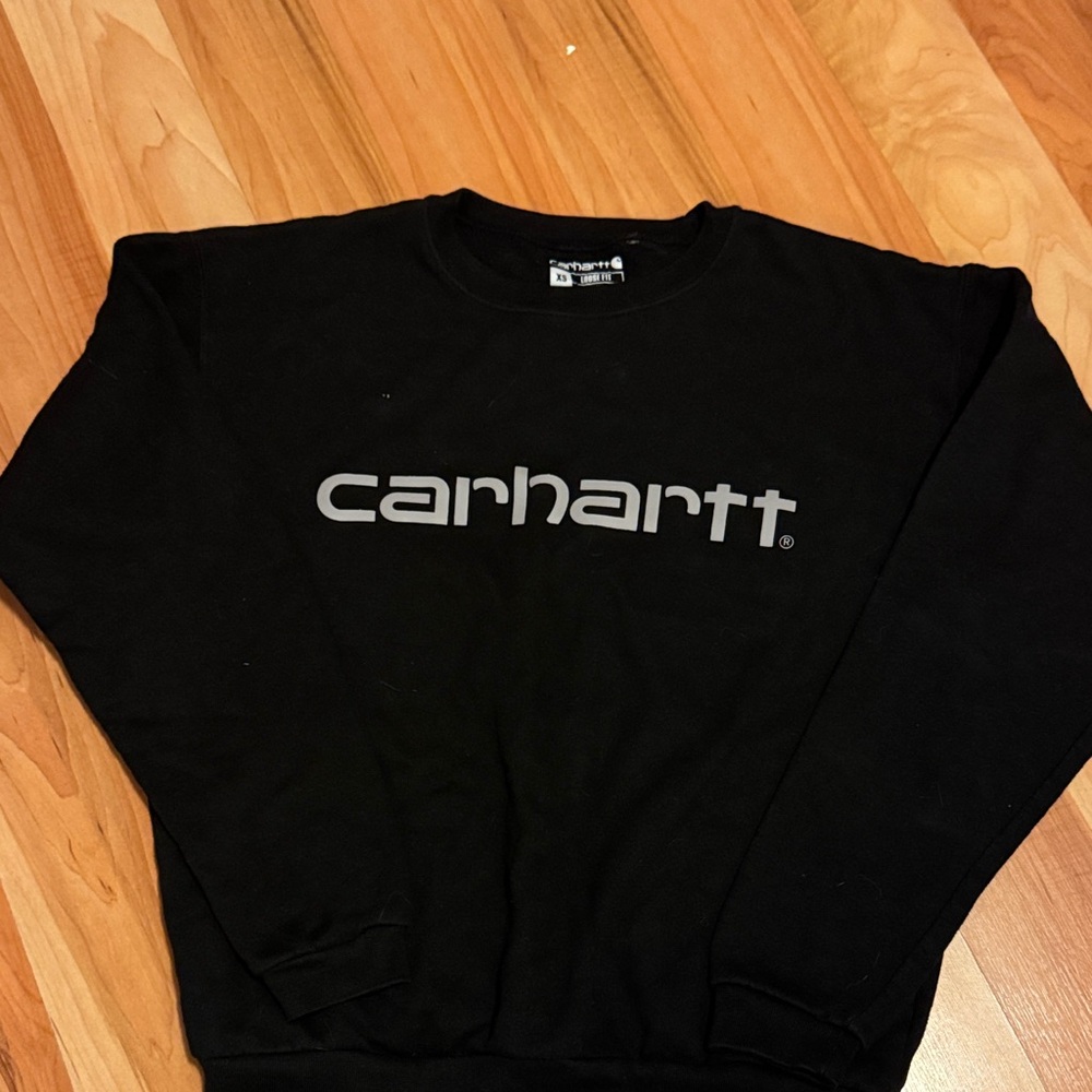 Carhartt Men's Crewneck Sweater in Black